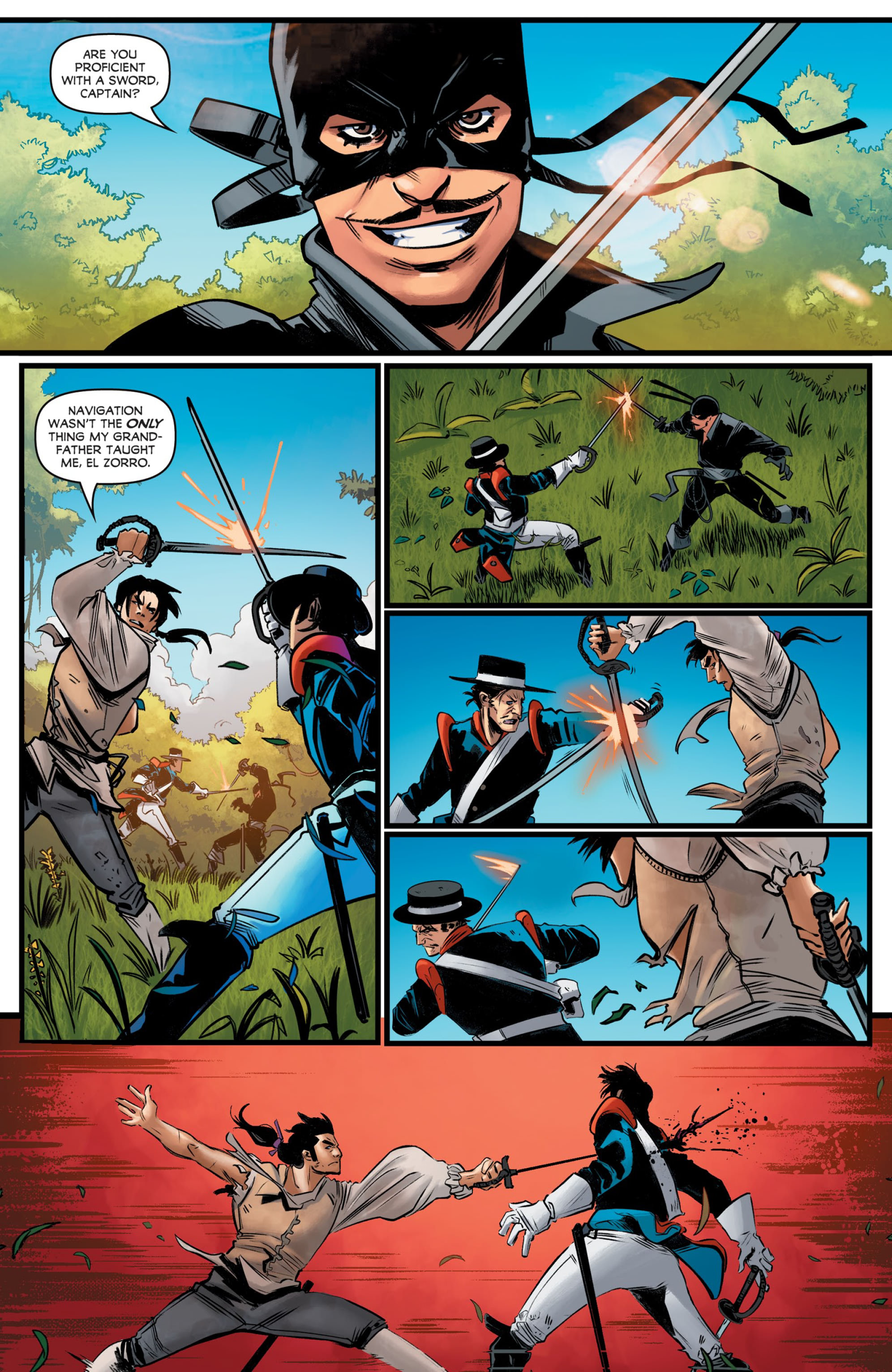 Zorro in the Land That Time Forgot (2020-): Chapter 4 - Page 3