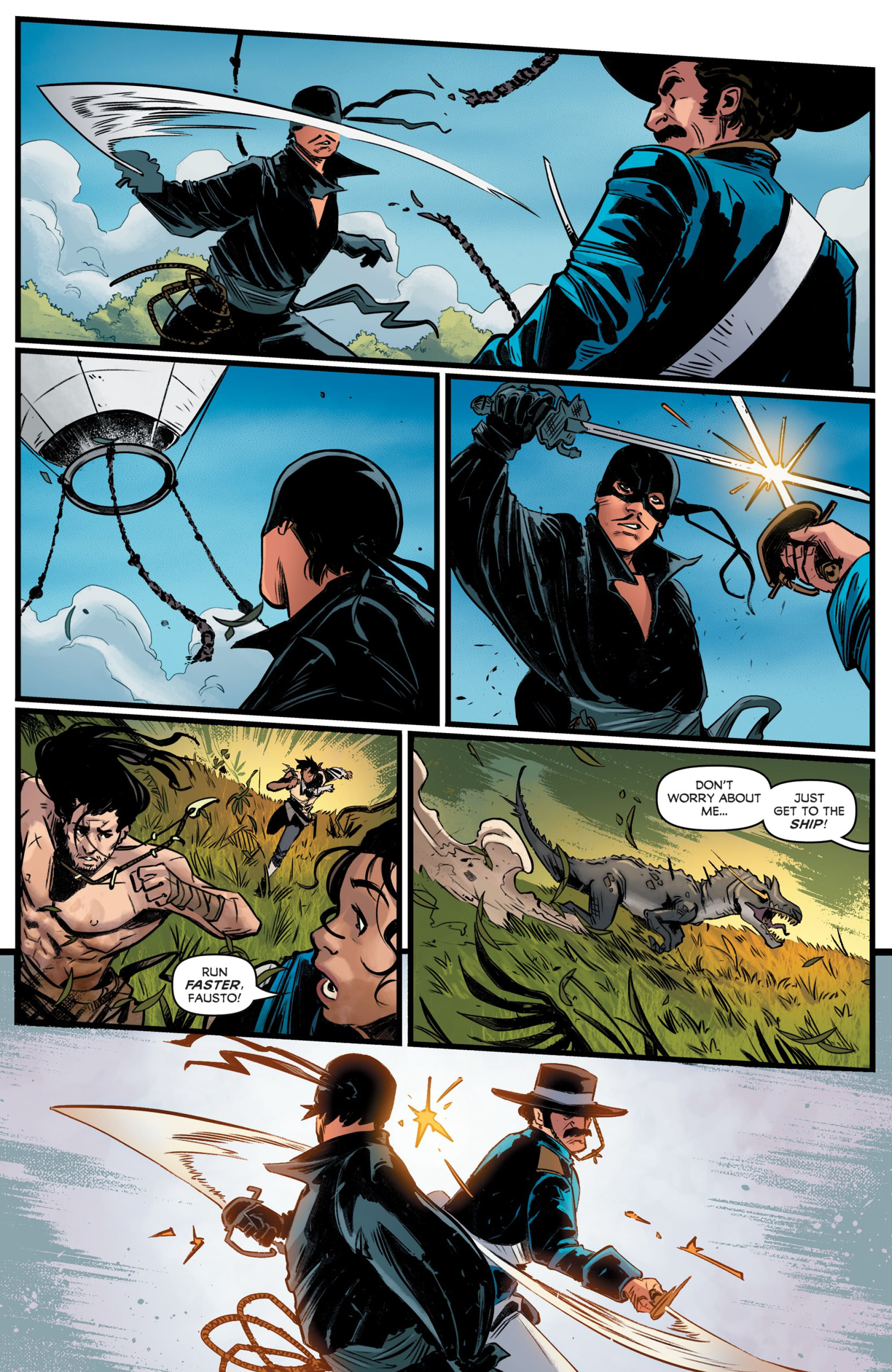 Zorro in the Land That Time Forgot (2020-) issue 4 - Page 19