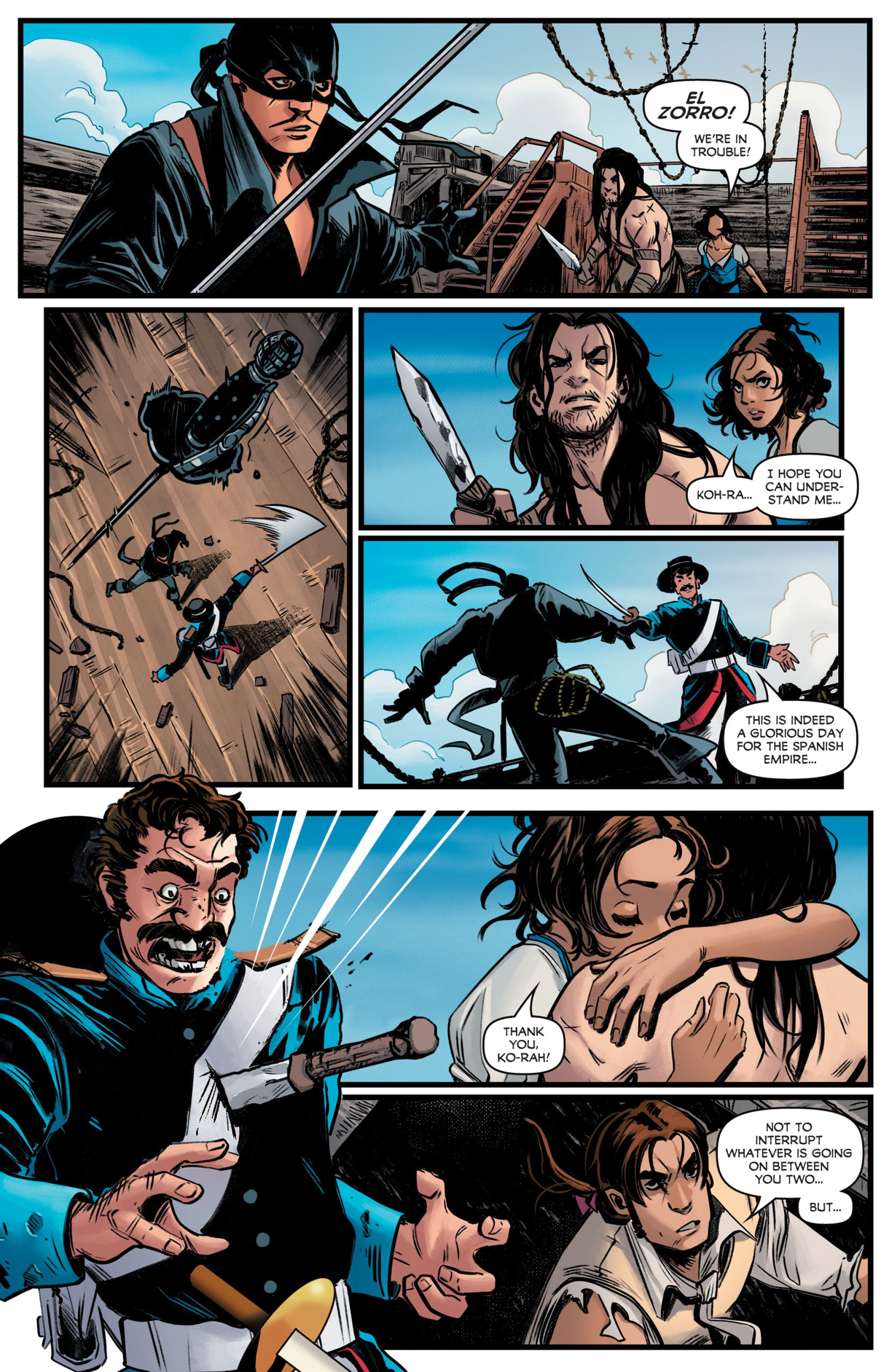 Zorro in the Land That Time Forgot (2020-) issue 4 - Page 20