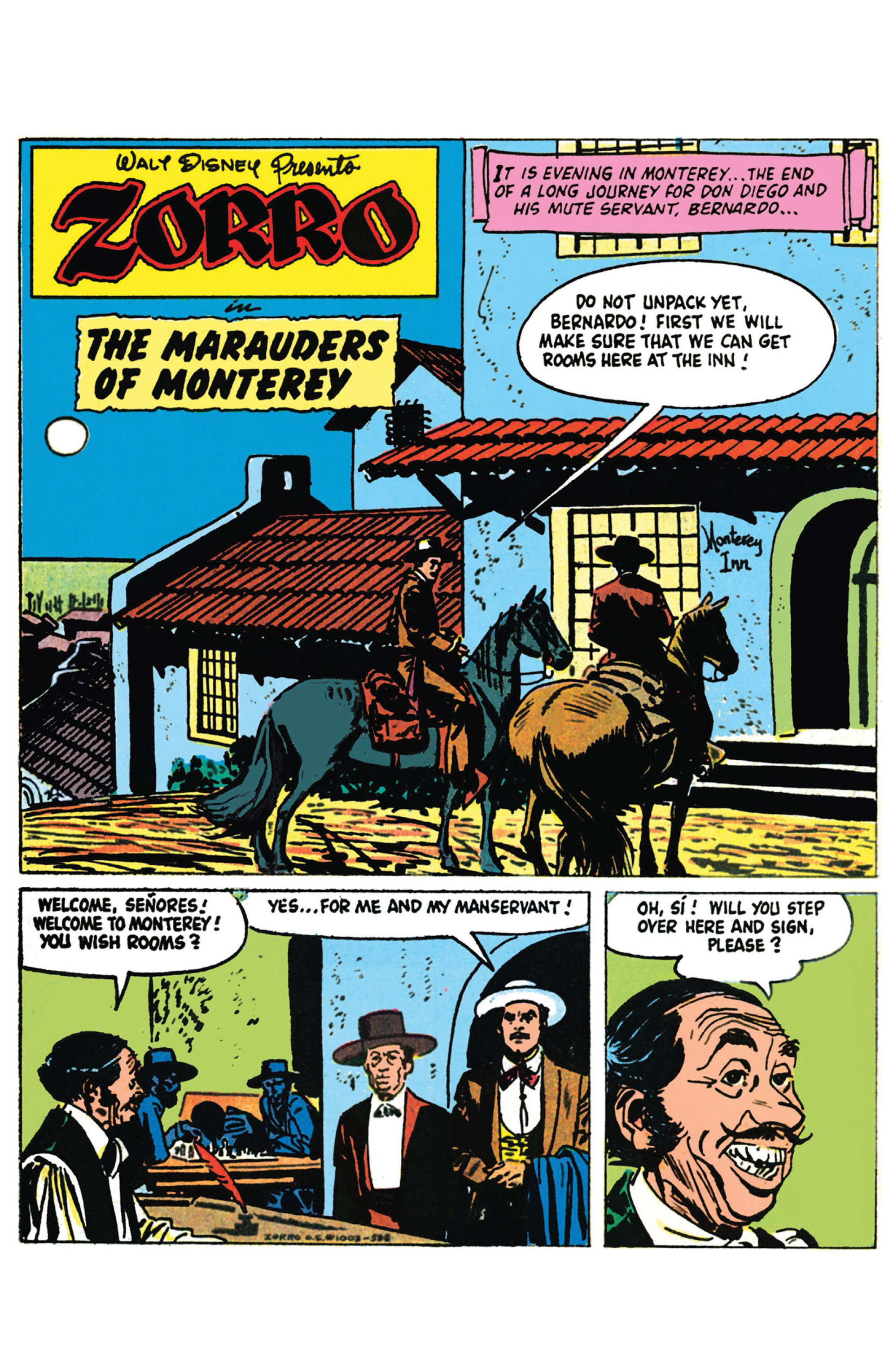 Zorro Masters: Alex Toth (2019-): Chapter 1 - Page 3