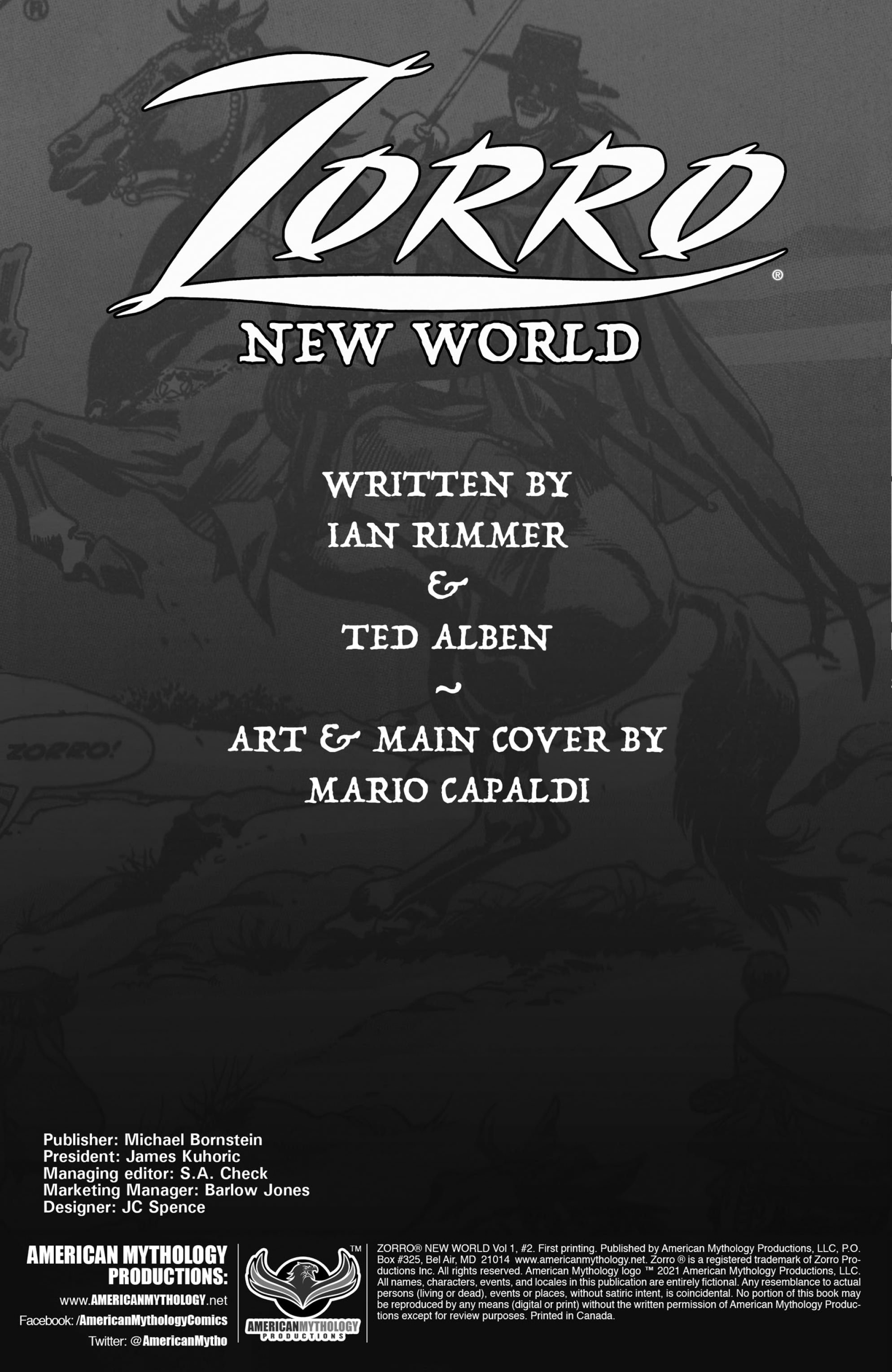 Zorro New World (2021-): Chapter 2 - Page 2