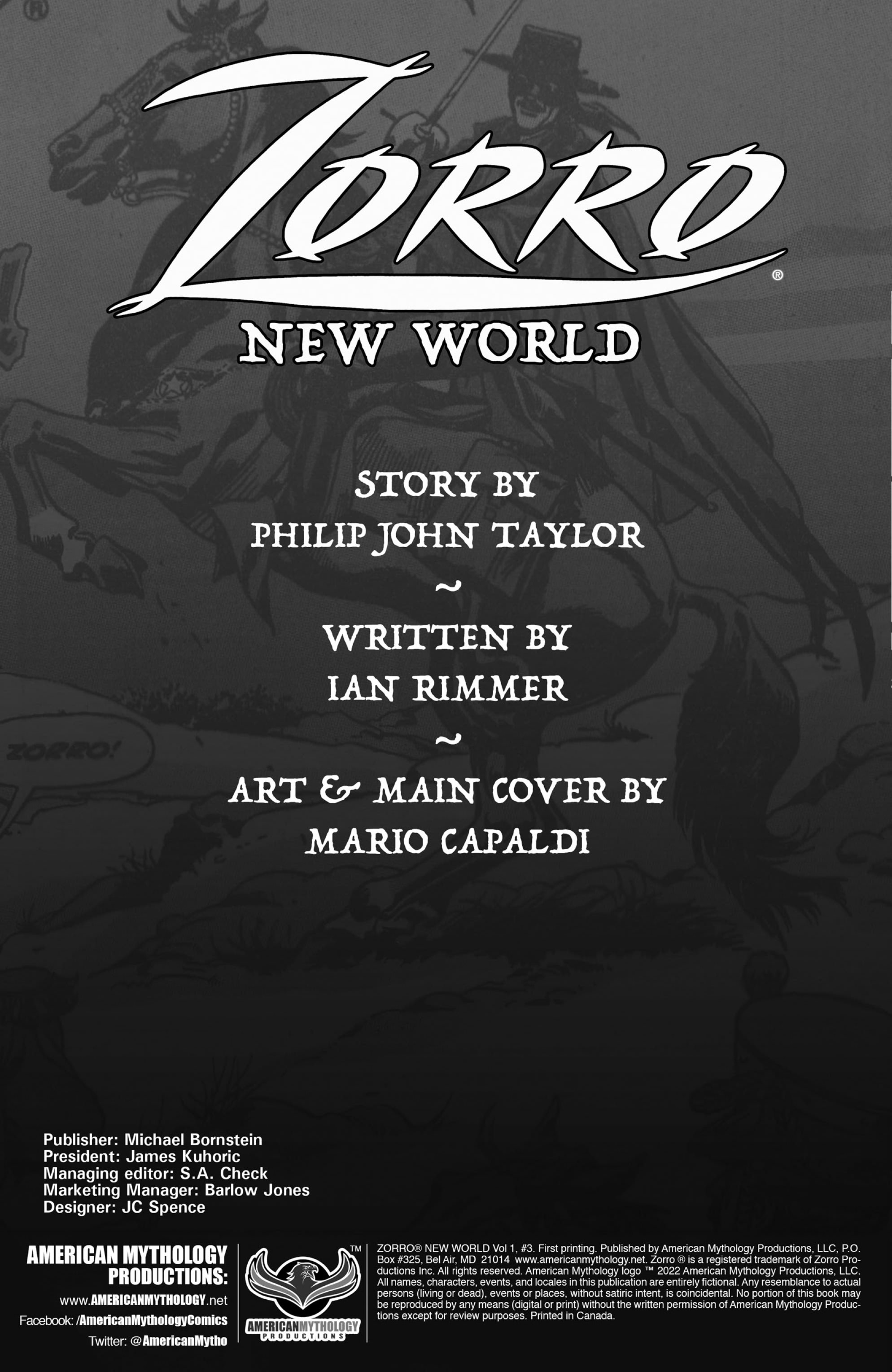 Zorro New World (2021-): Chapter 3 - Page 2