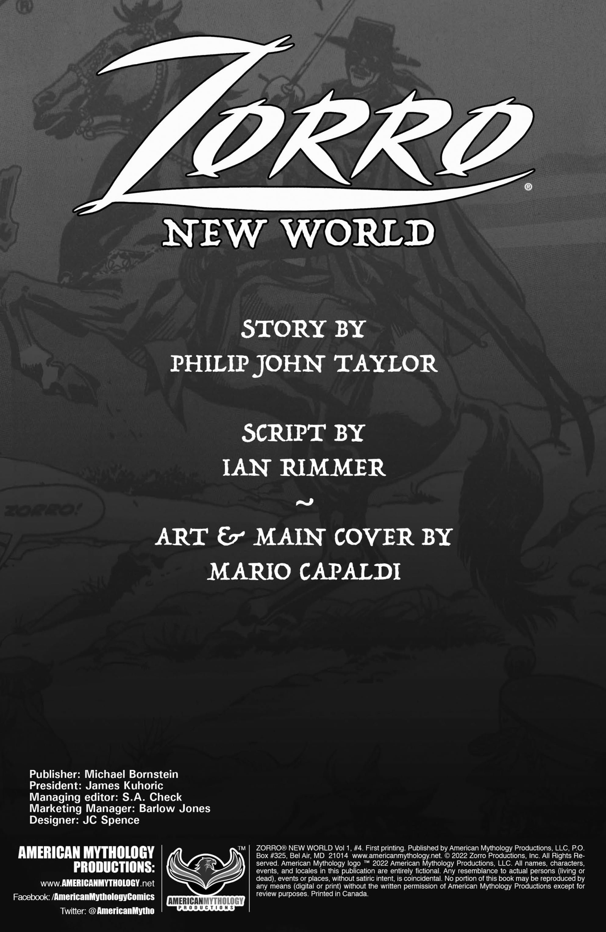 Zorro New World (2021-): Chapter 4 - Page 2