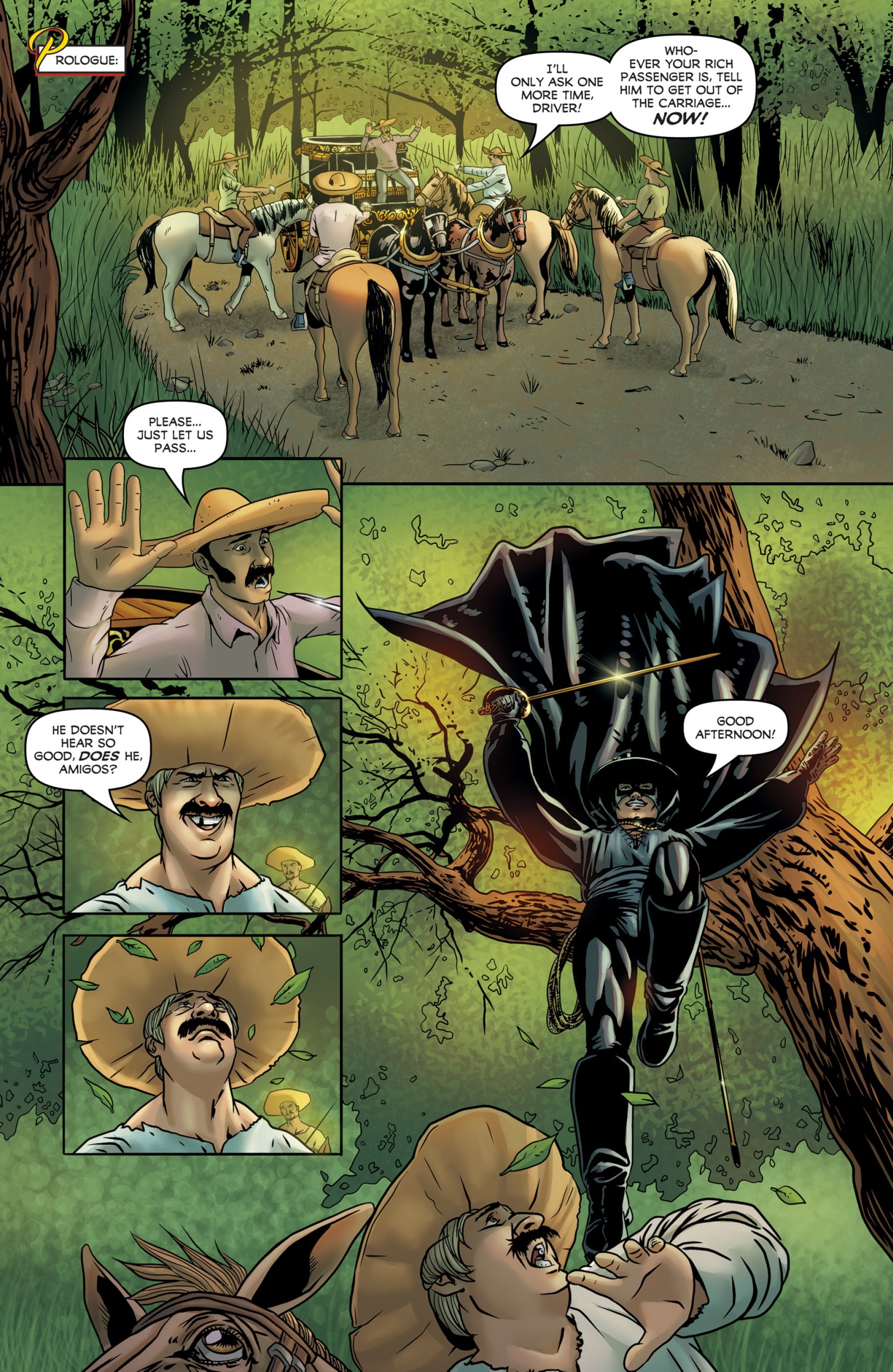 Zorro: Sacrilege (2019-): Chapter 1 - Page 3