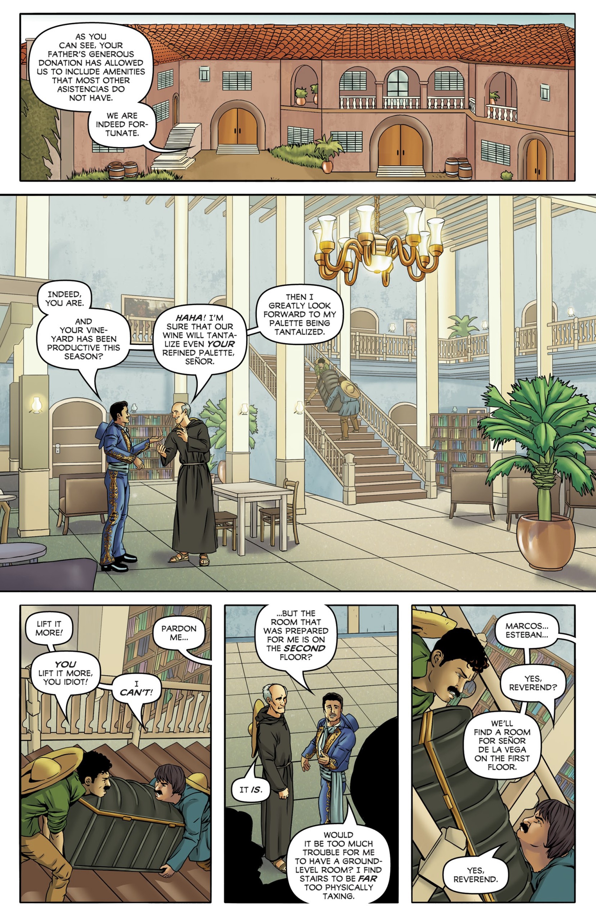 Zorro: Sacrilege (2019-) issue 1 - Page 9