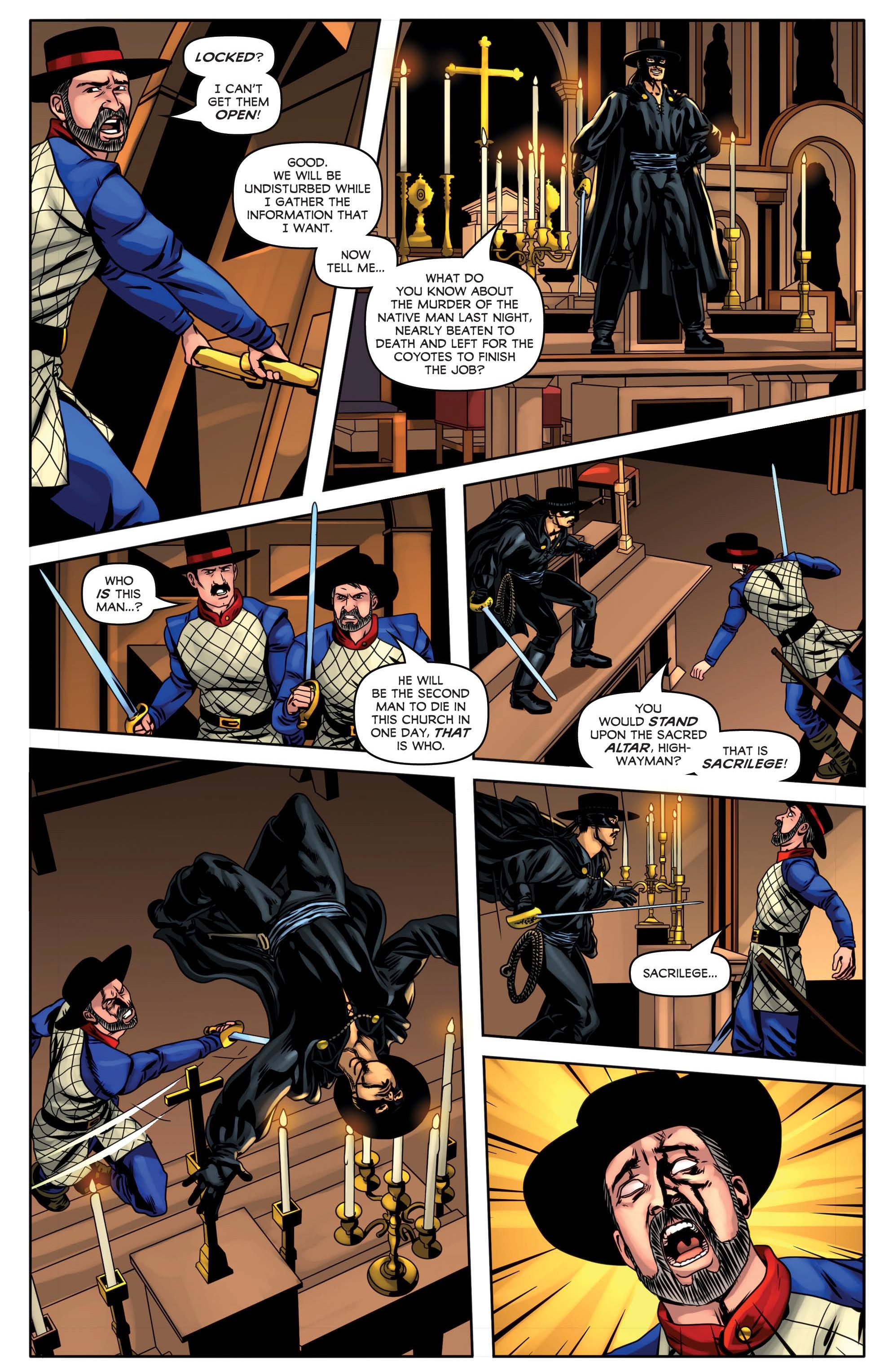 Zorro: Sacrilege (2019-) issue 2 - Page 19