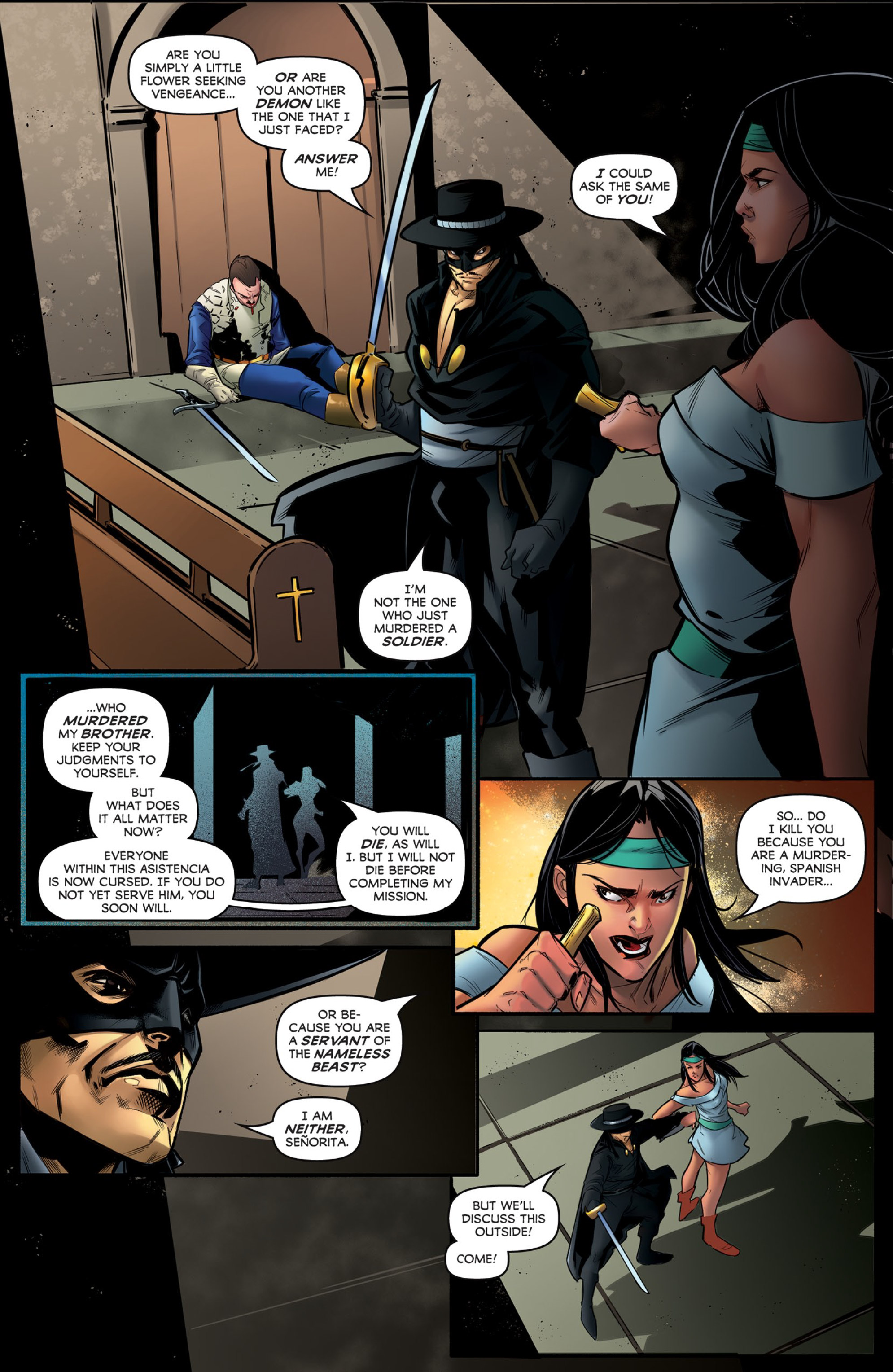Zorro: Sacrilege (2019-): Chapter 3 - Page 3
