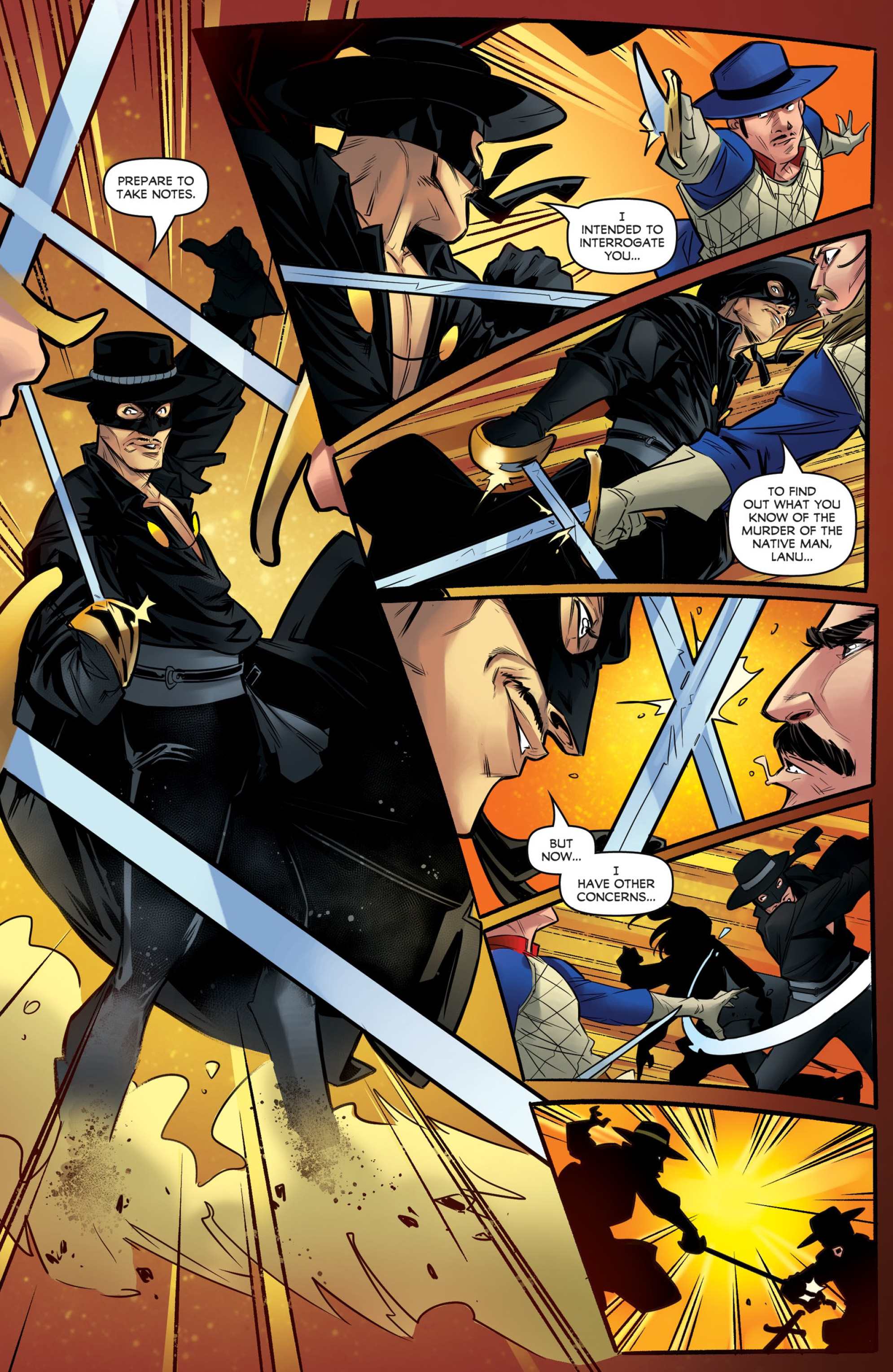 Zorro: Sacrilege (2019-) issue 3 - Page 12