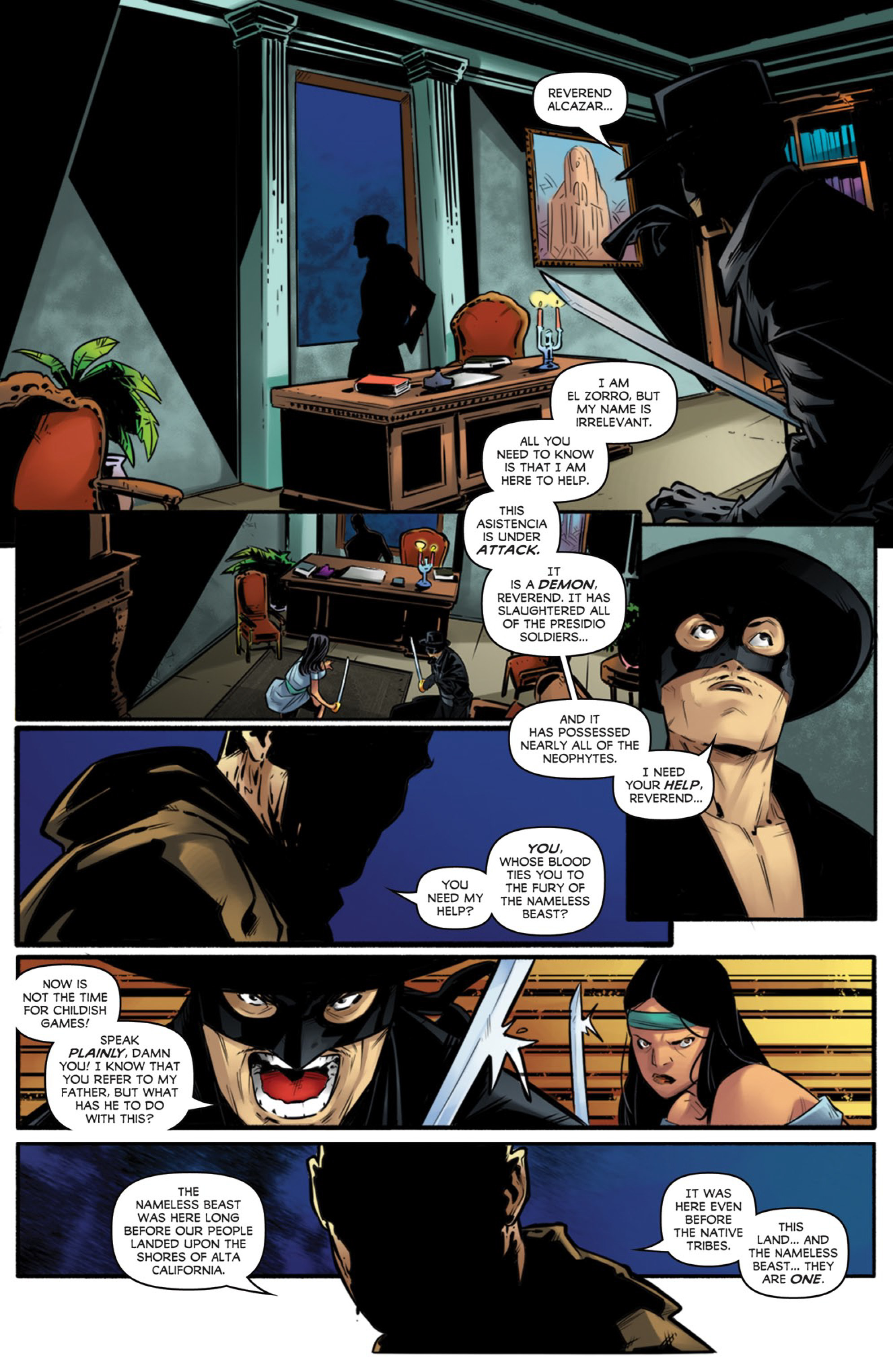 Zorro: Sacrilege (2019-) issue 4 - Page 9