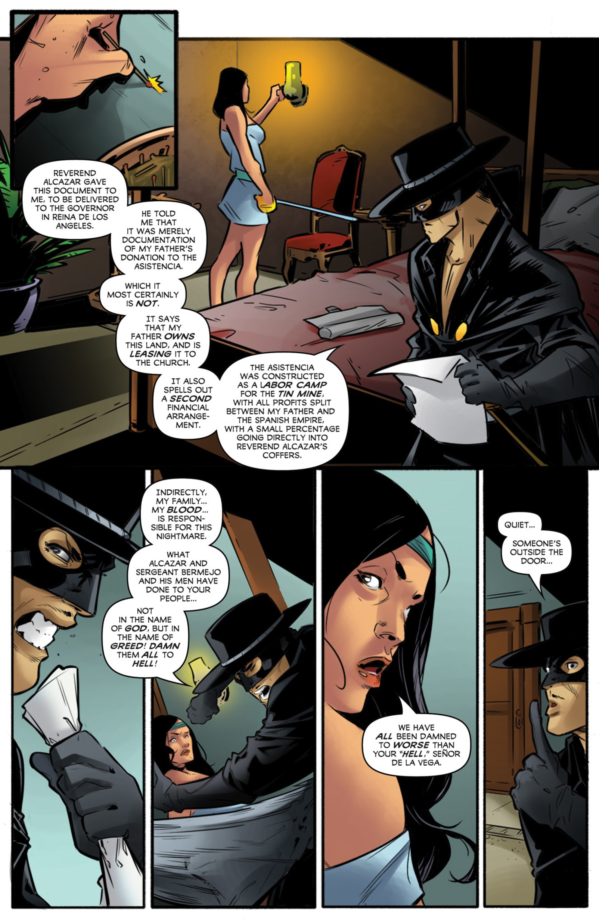 Zorro: Sacrilege (2019-) issue 4 - Page 12