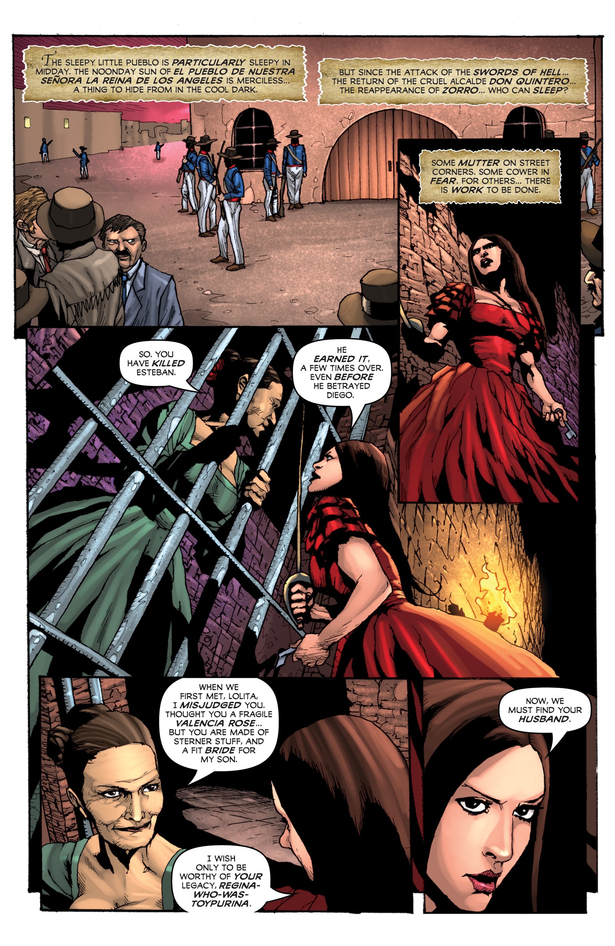 Zorro: Swords of Hell (2018-): Chapter 4 - Page 3
